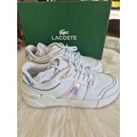 ราคา รองเท้าผ้าใบ lacoste ของแท้ 100% (46801983125)
