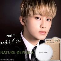 ราคา Nature Republic GREEN DERMA MILD CICA SERUM COVER CUSHION SPF50+ PA+++ NATURAL BEIGE คุชชั่นรองพื้นกันแดดเนื้อบางเบา (20088958862)