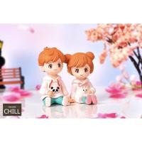 ราคา [MC267] ตุ๊กตุ่นจิ๋ว คู่รัก สวมเสื้อกันหนาว เสื้อฮู้ดดี้ (1 คู่ ราคา 50 บาท) (14261019985)