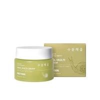 ราคา ถูกที่สุด Pretty Skin Snail Multi Cream 100ml.ครีมบำรุงหน้าสูตรเมือกหอยทากเข้มข้น (25292908211)