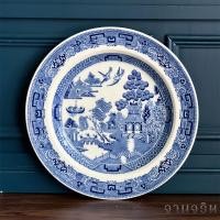 ราคา #พร้อมส่ง Wedgwood Willow จาน 7" (15879574582)