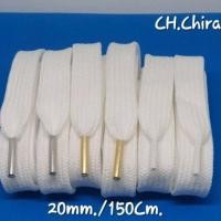 ราคา เชือกบวม เชือกอ้วน เชือกเส้นใหญ่ สีขาว 20mm./150 Cm.(1คู่=2เส้น) (25776841420)