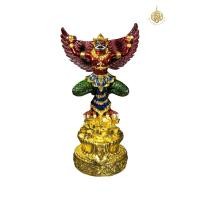 ราคา พญาครุฑรุ่น เหยียบเงินเหยียบทอง ขนาด 5 นิ้ว ลงยา (28076990170)