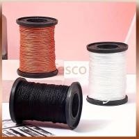 ราคา Tesco ด้ายยาง ด้ายรองเท้า ด้ายโพลีเอสเตอร์ เชือกเย็บผ้า เชือกซ่อม เชือกไนลอน เชือกถัก สายตาข่ายถัก-50M (27877411968)