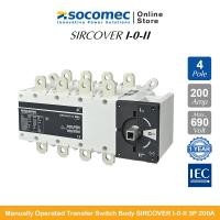 ราคา Socomec Manually Operated Transfer Switch Body SIRCOVER I-0-II 4P 200A | 41AC4020 | Socomec (26671285595)