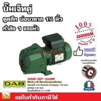 ราคา ปั๊มเจ็ทคู่ ปั๊มบาดาล ปั๊มดูดน้ำลึก DAB DP ดูดลึกสูงสุด 27 เมตร - ผลิตในประเทศอิตาลี รับประกัน 3 ปี (25720537508)