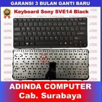ราคา คีย์บอร์ด Sony Vaio SVE14 SVE141C11L SVE141D11L SVE141J11W (52054654423)