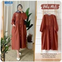 ราคา Pokis Midi Bata Gamis Dress Ld 110 by Original Moela Labeled (17192956618)