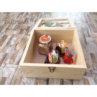 ราคา กล่องไม้มีฝากระจกสี่เหลี่ยมจตุรัส Mini-Furniture ไม้สนเก๋ๆ ผลิตและจัดจำหน่ายโดย... TACTEAM ‪#‎woodwork‬ (1327964904)