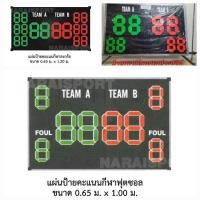 ราคา --พร้อมส่ง--ป้ายคะแนนกีฬา ป้ายคะแนนตะกร้อ ป้ายคะแนนฟุตบอล ตัวพลิกอย่างดีไม่หัก ขนาดมาตรฐาน (25941296720)