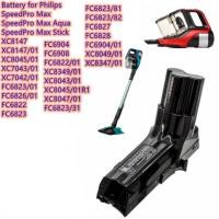 ราคา แบตเตอรี่เครื่องดูดฝุ่นสำหรับ Philips SpeedPro Max Aqua Stick,FC6822,FC6823,FC6826/01,FC6827,FC6828,FC6904,FC6908,XC8147 (27218384656)