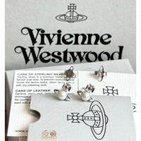 ราคา (มีโค้ดลด20% สูงสุด 2,000.-) พร้อมส่ง ต่างหู Vivienne Westwood รุ่น Balbina สีเงิน, ทอง ของแท้ (24728031382)