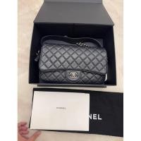 ราคา Chanel Caviar Easy Flap shoulder bag 12” แท้100% (26924830260)