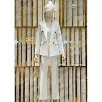 ราคา setsuit สีขาว ชุดสูทสีขาว สูทผู้หญิงสีขาว (4884838542)