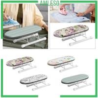 ราคา [แอมเลโซ] โต๊ะรีดผ้าบนโต๊ะพร้อมที่รองรีดขาพับ (26759466529)