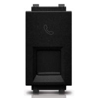 ราคา เต้ารับโทรศัพท์ RJ11 LEAF BLACK PHILIPS (5644661132)