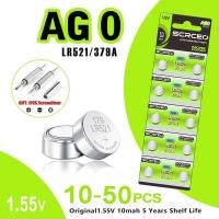 ราคา ชิ้น 10-50 LR521 AG0 SR521SW 379A 379 D379 SR63 แบตเตอรี่ลิเธียมแมงกานีสไดออกไซด์แบบปุ่ม 1.5V เหมาะส (43076332600)