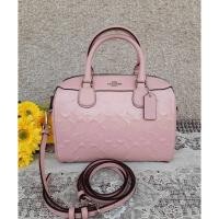 ราคา Coach แท้ ✔️ กระเป๋าสะพายทรงหมอน ลายซีนูน | Coach Mini Bennett Satchel in Signature Leather (2716141844)