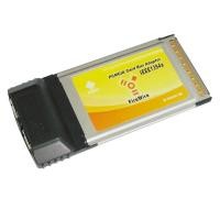 ราคา PCMCIA CardBus พร้อม 2 FireWire 400 พอร์ต Ballabostore (42405840538)