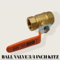 ราคา 3/4 INCH KITZ BALL VALVE / KITZ 3/4 INCH STOP VALVE (42274591366)