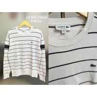 ราคา เสื้อกันหนาว Lacoste Stripe (26786110697)