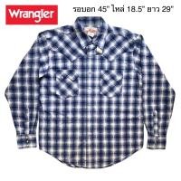 ราคา ⭐️มือ2⭐️Wrangler สก๊อตกระดุมมุก กระเป๋าฟันเลื่อย (15763531118)