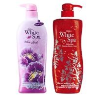 ราคา Mistine White Spa White Musk Shower Cream 500ml มิสทีน ไวท์ สปา กลิ่นไวท์มัสก์ / ทับทิม ครีมอาบน้ำ หอมติดทน (49100863940)