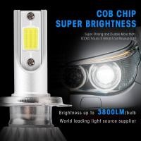 ราคา 【โรงงาน ขายตรง】1คู่ ไฟหน้ารถยนต์ C6 LED แสงสีขาว H1 H4 H4 H7 H11 9005 9006 36W 6000K (44703970069)