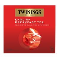 ราคา Twinings English Breakfast ทไวนิงส์ อิงลิช เบรคฟาสท์ ชาอังกฤษ 2กรัม x 50ซอง (26968971443)