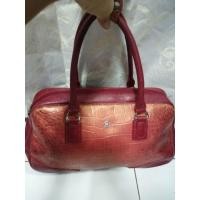 ราคา กระเป๋าหนังสีแดง ทรงหมอน งานแบรนด์ (7783228894)