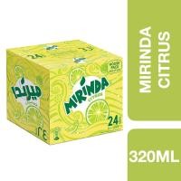 ราคา FAMILY PACK Mirinda Citrus Soft Drink 320ml x 24 ++ มิรินด้า ซิตรัสน้ำอัดลม 24 x 320 มล. (10608717093)