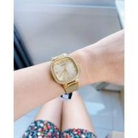 ราคา ประดับคริสตัล สายปรับเองได้ ✨ นาฬิกา Guess GW0354L2 Tapestry GOLD (26982260788)