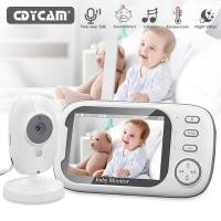ราคา Cdycam ใหม่ 3.5 นิ้ววิดีโอไร้สาย Baby Monitor Night Vision การตรวจสอบอุณหภูมิ 2 Way Audio Talk Baby Nanny Security กล้อง (54955316965)