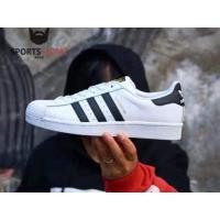 ราคา （Hot）ADIDA Superstar Original Stan Smith White Black Men And Women Class A#866 แฟชั่น (25604070660)