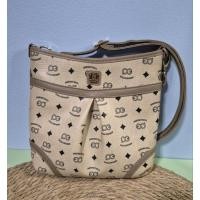 ราคา กระเป๋าสะพายข้างPaolo gomes(สีครีมลายดำ) Size11 (26476113418)