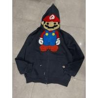 ราคา *พร้อมส่ง* เสื้อ A Bathing Ape Super Mario x Baby Milo Zip Up Hoodie (42427107769)