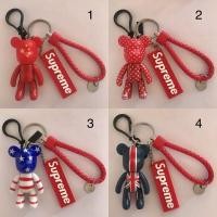 ราคา พวงกุญแจหมี + supreme พร้อมส่ง (4819855886)
