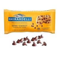ราคา GHIRARDELLI SEMI-SWEET CHOCOLATE CHIPS กิลาเดลลี่ เบคกิ้งเซมิสวีท ช็อคโกแลตชิพส์ ช็อคโกแลต ขนาด 340 G. (29826724336)