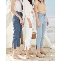 ราคา jeans Sis Story รุ่นใหม่สีขาว (4176575312)