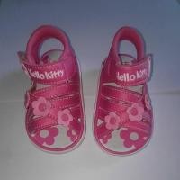 ราคา Hello Kitty Sanrio รองเท้าแตะเด็กสีชมพูดั้งเดิม พร้อมกล่อง (7082889217)