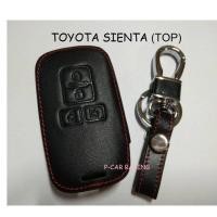 ราคา ซองหนัง ใส่กุญแจรีโมทรถยนต์ Toyota Sienta รุ่น Top (2193848918)