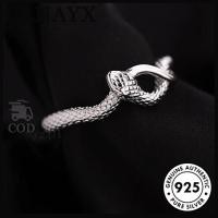 ราคา แหวนคู่รูปงู ไม่จํากัดเพศ 925 เงินเปิดแหวนงู (56851223233)