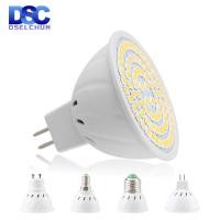 ราคา Dselchun หลอดไฟสปอตไลท์ LED E27 E14 MR16 GU10 220V 48 60 80 LED 2835 SMD 3w 4w 5w (25118265969)