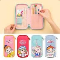 ราคา พร้อมส่ง Bentoy ของแท้ กระเป๋าลายตุ๊กตาใส่ดินสอ/เครื่องสำอางค์/มือถือ/เงิน (905451716)