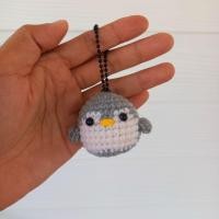 ราคา ตุ๊กตาถัก พวงกุญแจถักไหมพรม แพนกวินถักไหมพรม (57605939078)