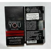 ราคา GIORGIO ARMANI น้ำหอมผู้ชาย STRONGER WITH YOU PARFUM 1.2 ml (Vial) (41308588379)