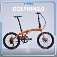 ราคา TRINX รุ่น DOLPHIN2.0 (ปี2020) จักรยานพับได้ ล้อ 20 นิ้ว เกียร์ 7 สปีด เฟรมอลูมิเนียม น้ำหนัก13 กก. (26963600969)