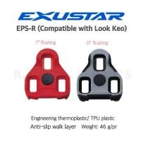 ราคา (ของแท้บริษัท) คลีทเสือหมอบบันได Exustar EPS-R (ใช้กับบันได LOOK KEO ได้ด้วย) *มีกันลื่น&ไม่มีกันลื่น* (4059074467)