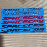 ราคา โลโก้ SPACECAB ขนาด 1.8 x 24 cm ติดรถ ISUZU D-MAX New ปี 2020 ราคาต่อคู่ (25527419171)