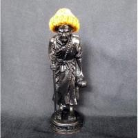 ราคา พระบูชา หลวงปู่หมุน ขนาดสูง 6.5 นิ้ว รุ่นเศรษฐีศรีสะเกษ ปี 2563 เนื้อแร่เหล็กน้ำพี้ (สีดำ) หมายเลข 1781 (3087969858)